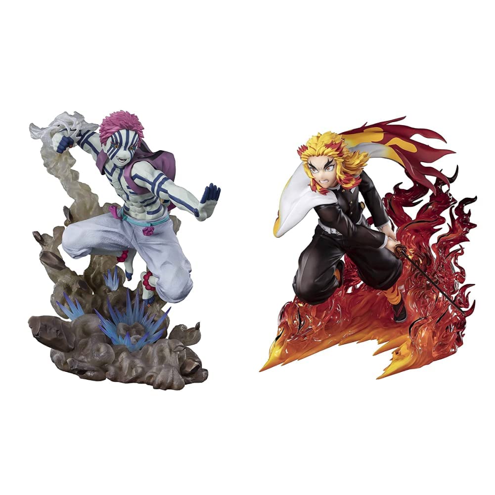 フィギュアーツ ZERO 猗窩座 上弦の参 煉獄杏寿郎 炎柱 2体セット