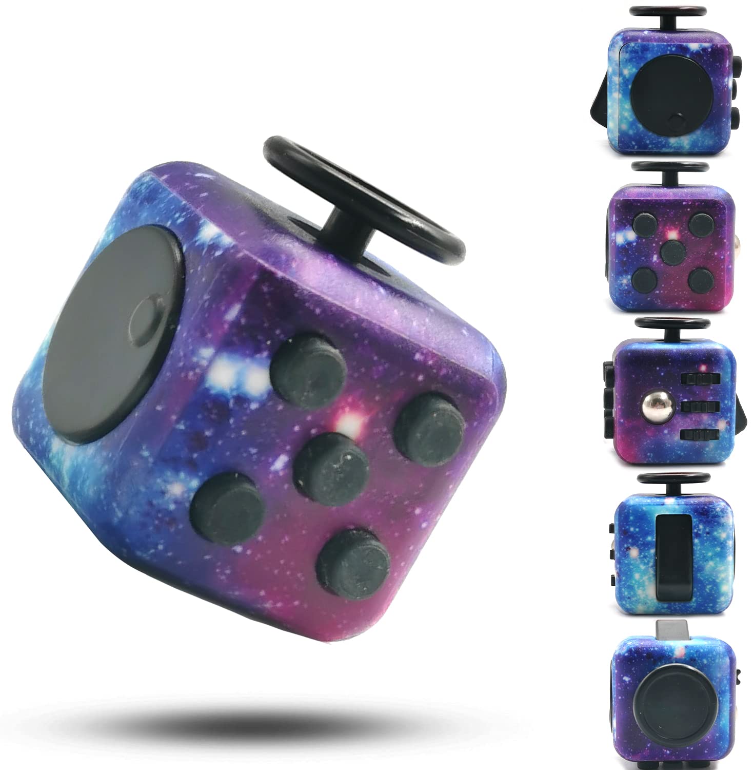 Buy 6 Sides Fidget Cube Fidget Toy for Stress and Anxiety & ADD Sensory