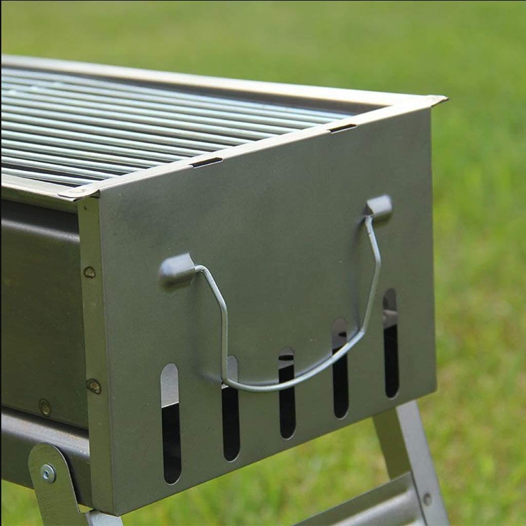 Grill ogrodowy Chal z półką – zestaw narzędzi do grillowania na 3-8 silników idealny na imprezy w ogrodzie i inne okazje, przenośny i designerski