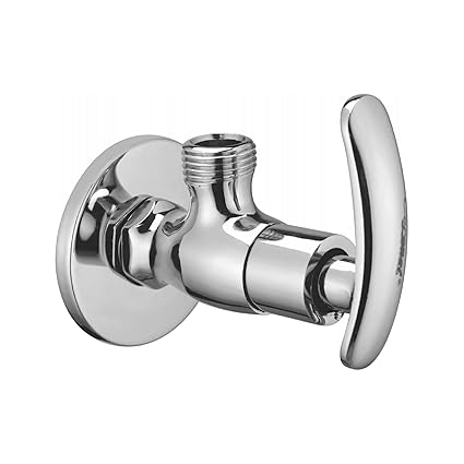 Coronet Greek Angle Valve With CP Flange bathroom