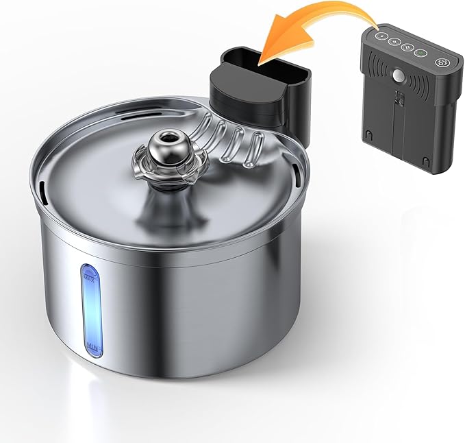 Control de Repuesto para Fuente de Agua para Gatos FEELNEEDY 3.5L miniatura 3