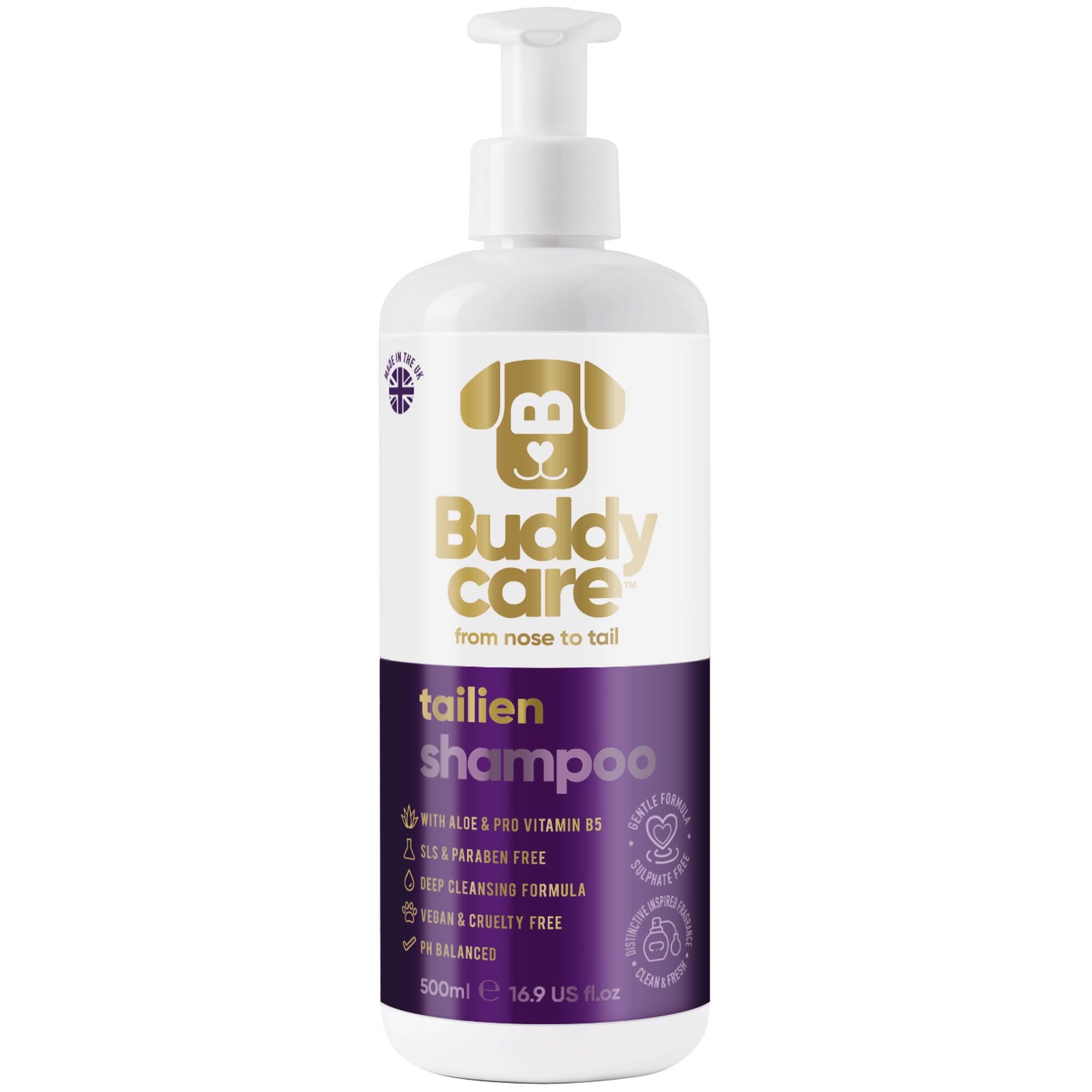 Tailien Dog Shampoo by Buddycare, 500ml