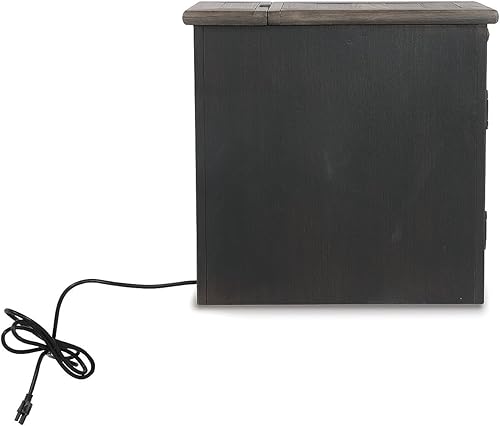 Miniatura 6 de Signature Design by Ashley Tyler Creek - Mesa auxiliar para silla Marrón negruzco,Encalar,Marrón medio,Marrón,https://www.amazon.com/dp/undefined