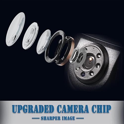 Miniatura 3 de EWAY Tercera luz de freno cámara de respaldo para Dodge Ram Promaster 1500 2500 3500 2014-2023 Montaje en techo trasero montado en la parte superior