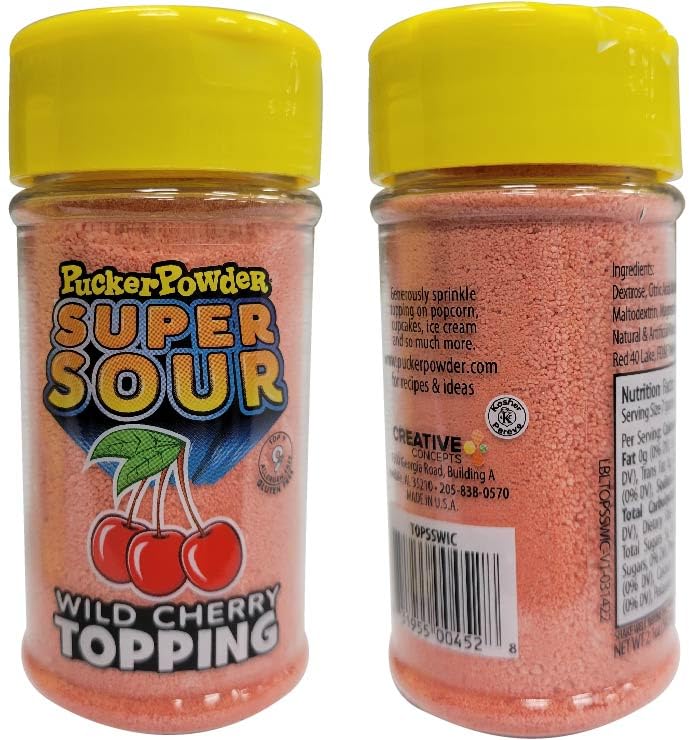 Miniatura 5 de Pucker Powder Super SOUR Topping Surtido Pack