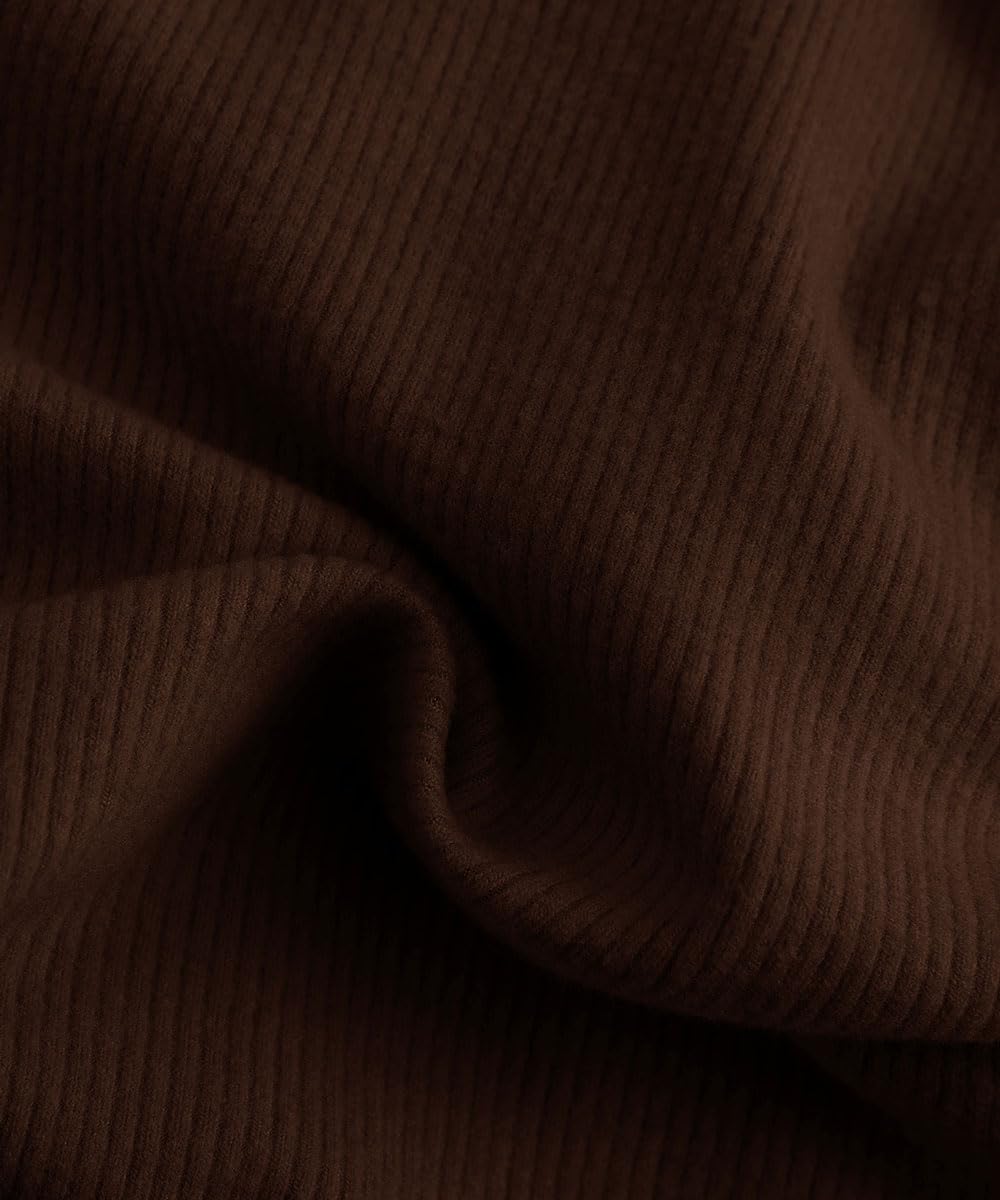 ELFIN Damska koszulka z długim rękawem o kroju slim fit, podstawowa koszulka z długim rękawem, elegancki, rozciągliwy, seksowny sweter z dekoltem w serek, prążkowana koszulka