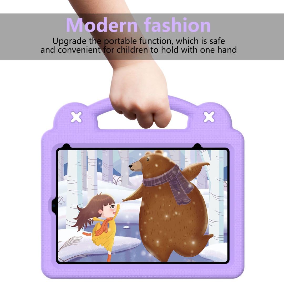 Coque Robuste Militaire Pour IPad Mini 7 (A17 Pro) 2024 - Résistante Aux Chocs, Avec Dragonne Et Support - Pour Enfants Et Adultes