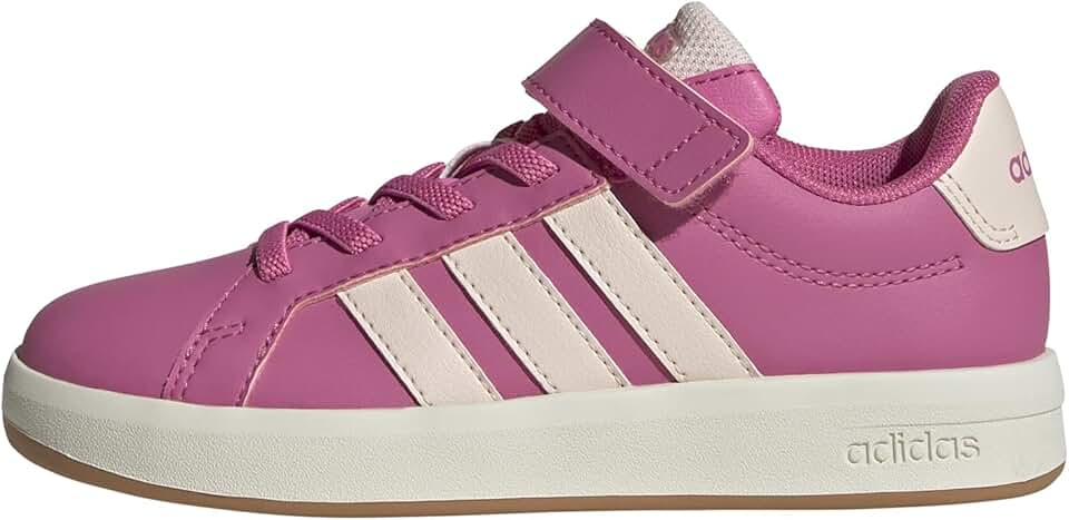 Tênis Infantil Grand Court 3.0 Adidas - Rosa