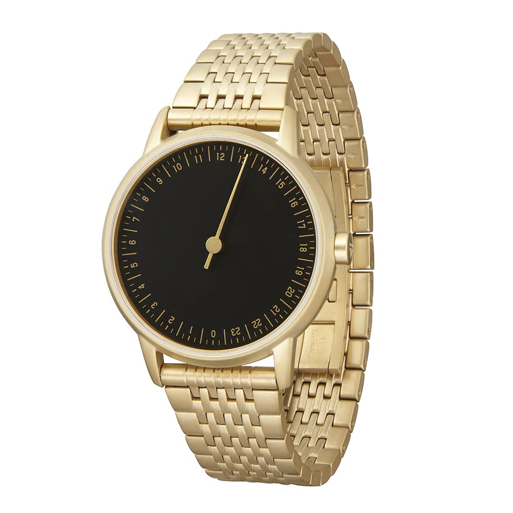 slow Round 15 - All Gold Steel, Black Dial - Image 2