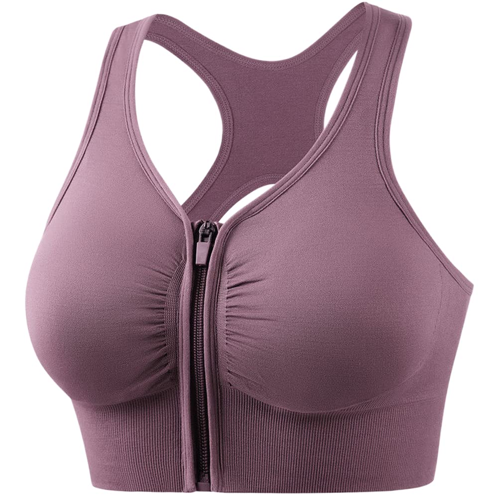 Dress CiciRacerback Longline Zip Front Sports Bra