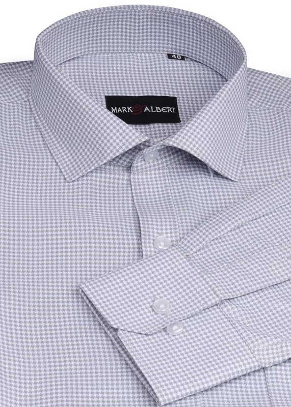 Image of Mark & Albert Men's Digital Print Full Sleeves Regular Fit Shirt