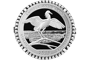 American Silver Eagle 2018 US 2018 Georgia Cumberland Island National Seashore BU...