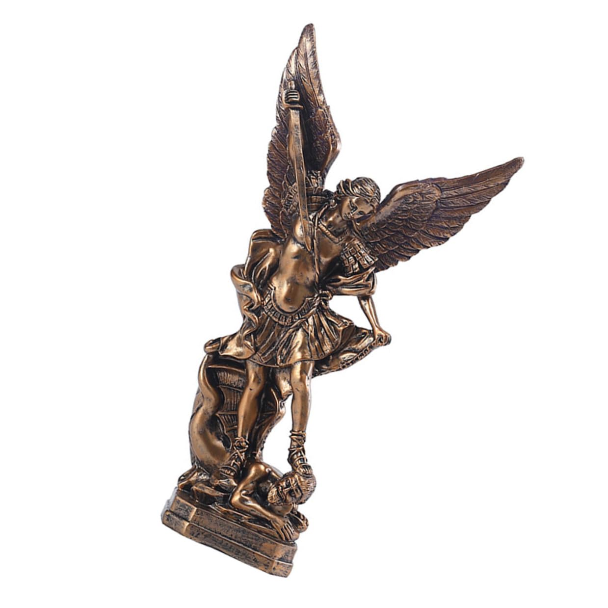 Statue de l’ange tueur de démons, le présent unique pour célébrer une occasion spirituelle