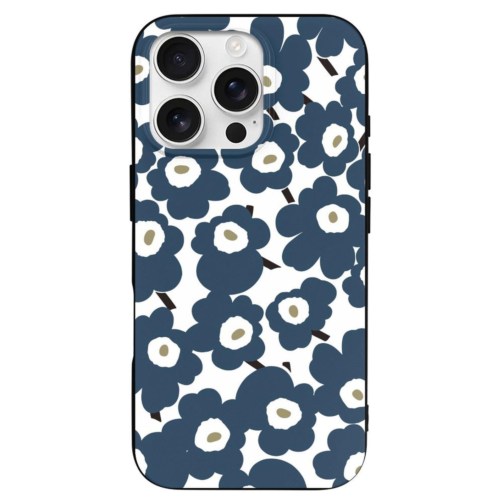 Amazon.co.jp: IPhone16用 ケース マリメッコ 花柄 iPhone 16 Pro