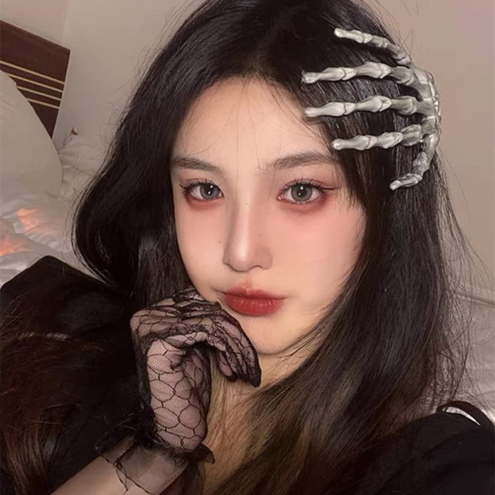 Hair Clips, Phalanges Hair Accessories for Halloween Dress Up Party, Cosplay, No Bend Clips, Fingers, Palm - Image 4