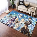 Anime 3D De Alta Definición De Mujeres Hermosas, Alfombra Antideslizante, Alfombra Al Aire Libre, Alfombra De Dormitorio De Invitados B2X5J12173 80X120Cm