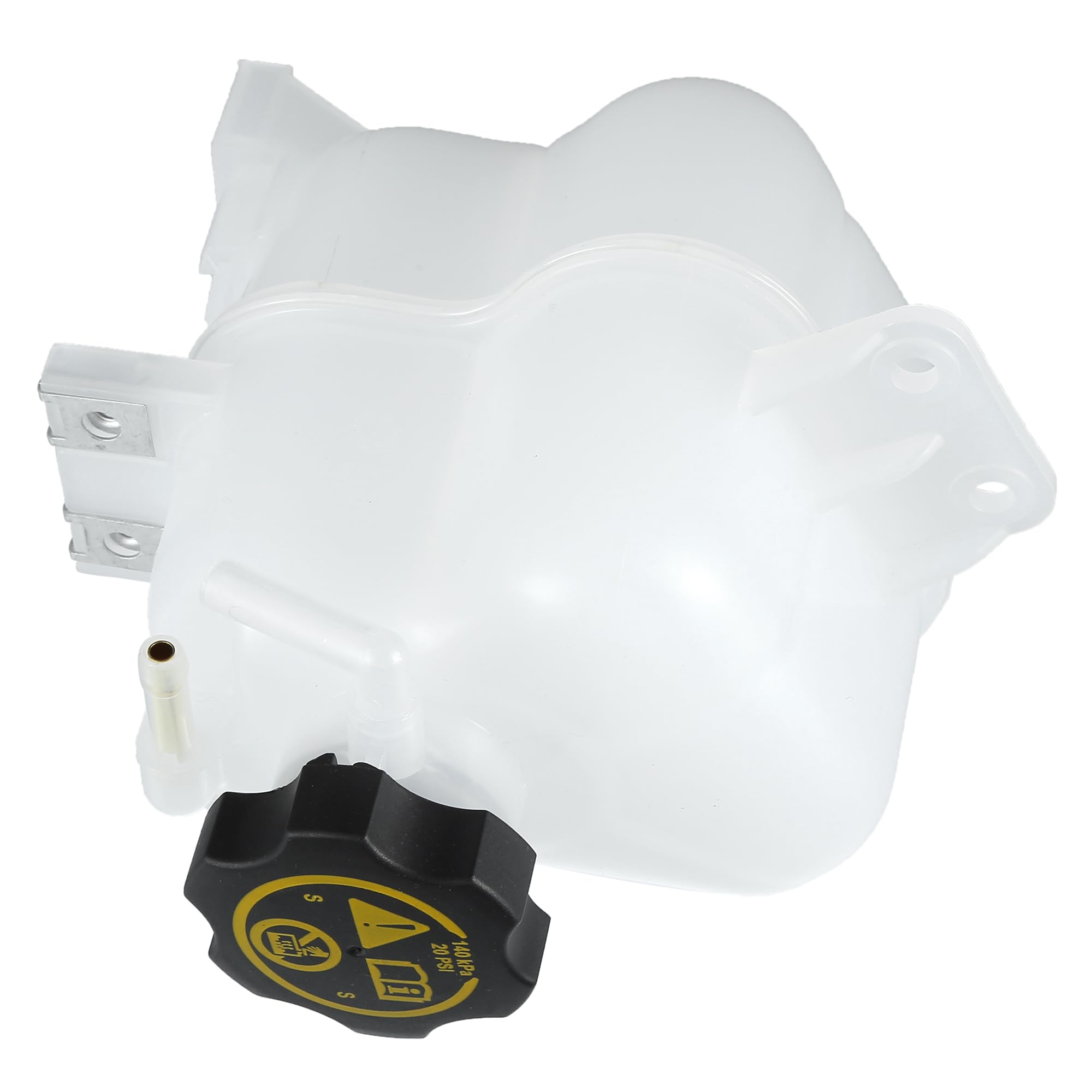 INFINAUTO Coolant Reservoir Water Expansion Tank, Engine Coolant Expansion Recovery Overflow Bottle W/Cap No.95992466 for Chevrolet Beat 2018-2019