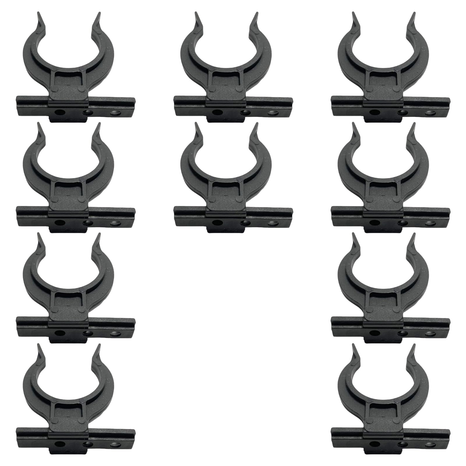 Pack of 10 Practical Kitchen Baseboards Clip Without Screws Adjustable Holders for 32 42mm Cabinet Legs Adjustable Cabinet Legs Clip