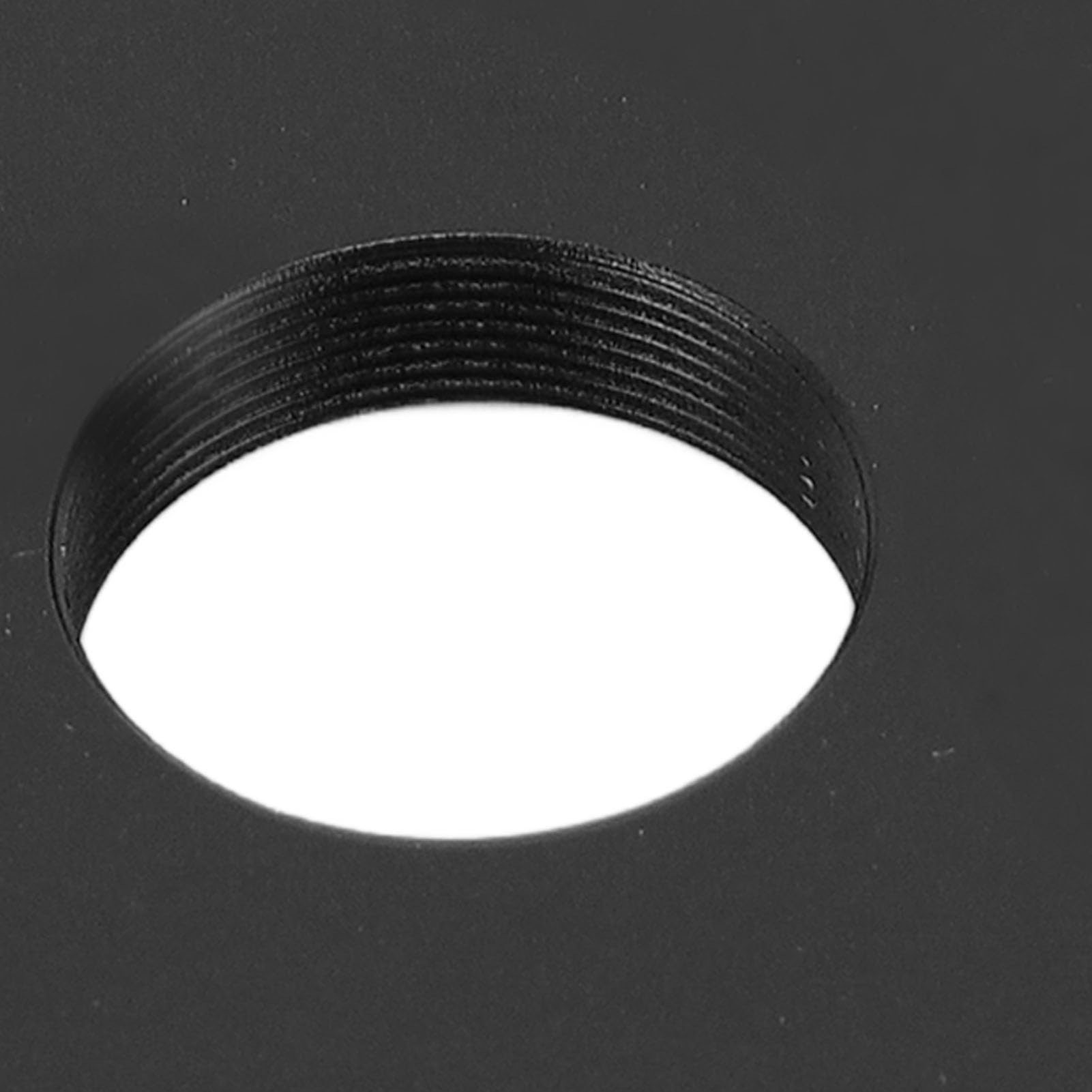 Sxhlseller Anello Adattatore per Fotocamera per Obiettivi Teleobiettivi, Anello Adattatore Filettatura RMS in Lega di Alluminio, Anello Adattatore per Obiettivo Microscopio (42 mm)