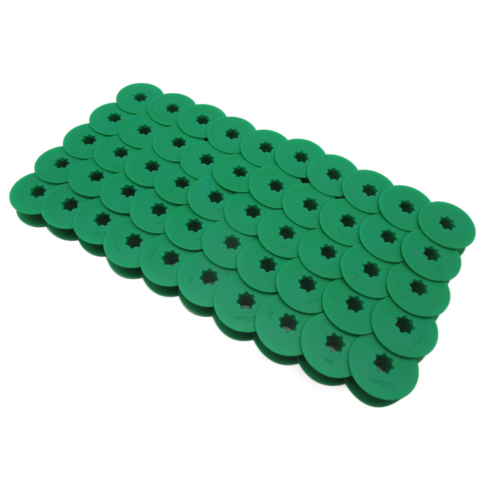 CKPSMS - φ25,8 mm "M" styl TOWA plastikowe szpulki #BO-DBM(P)-SH kompatybilne z/zamiennik dla JUKI Brand DU-1181 DNU-1541 Brother Brand DB2-B797 CONSEW Brand 205RB, 206RB (50 szt.)