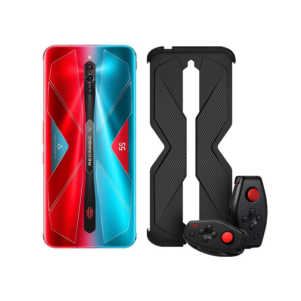 中古　RedMagic 5S スマートフォン 12GB/256GB Nubia Red Magic 5S (12GB RAM/256GB ROM) - Silver