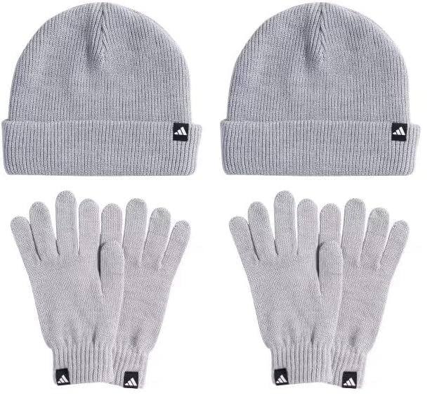 Pack gants et bonnet adidas pour le running matinal et le quotidien