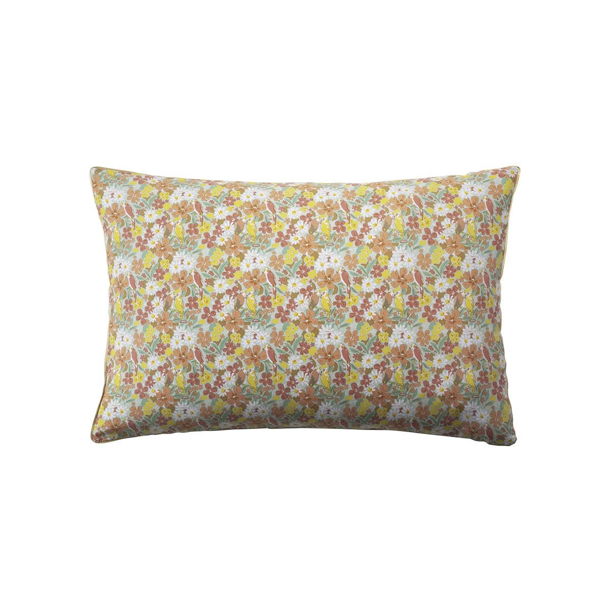 Essix Love Birds Printed Cotton Percale Pillowcase 50 x 75 cm, Multicolored, 50 x 75 cm (Pack of 1)
