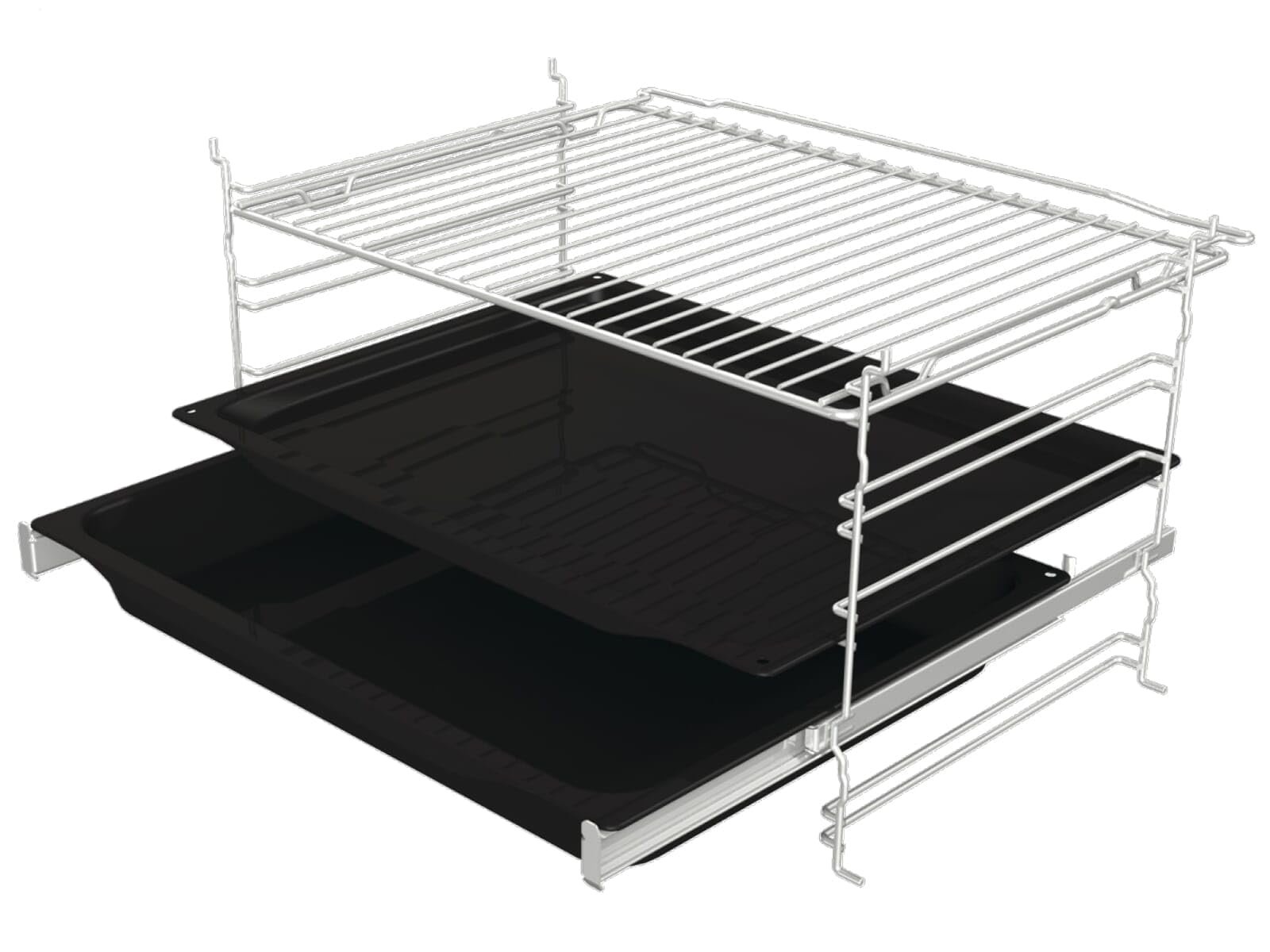 Gorenje OptiBake BPS 6737 E14X piekarnik do zabudowy, 77 l, piroliza, GentleClose & Open, ExtraSteam, Air Fry, 300°C, PerfectGrill, prowadnice teleskopowe, Inox