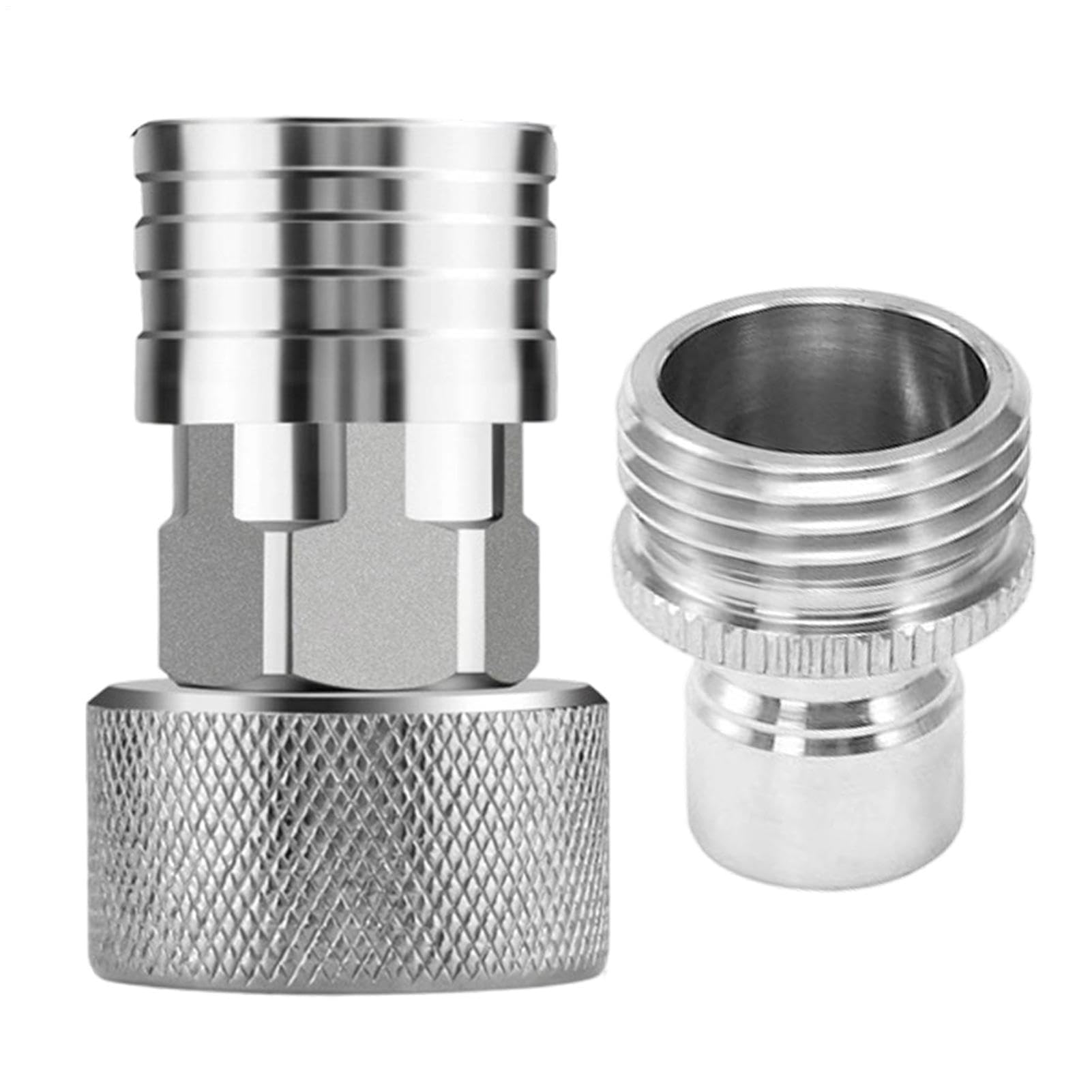 Connettore universale a prova di perdite, adattatore per tubo | Per cucina, terrazza, irrigazione e pulizia del giardino; connessione facile e sicura; compatibilità universale