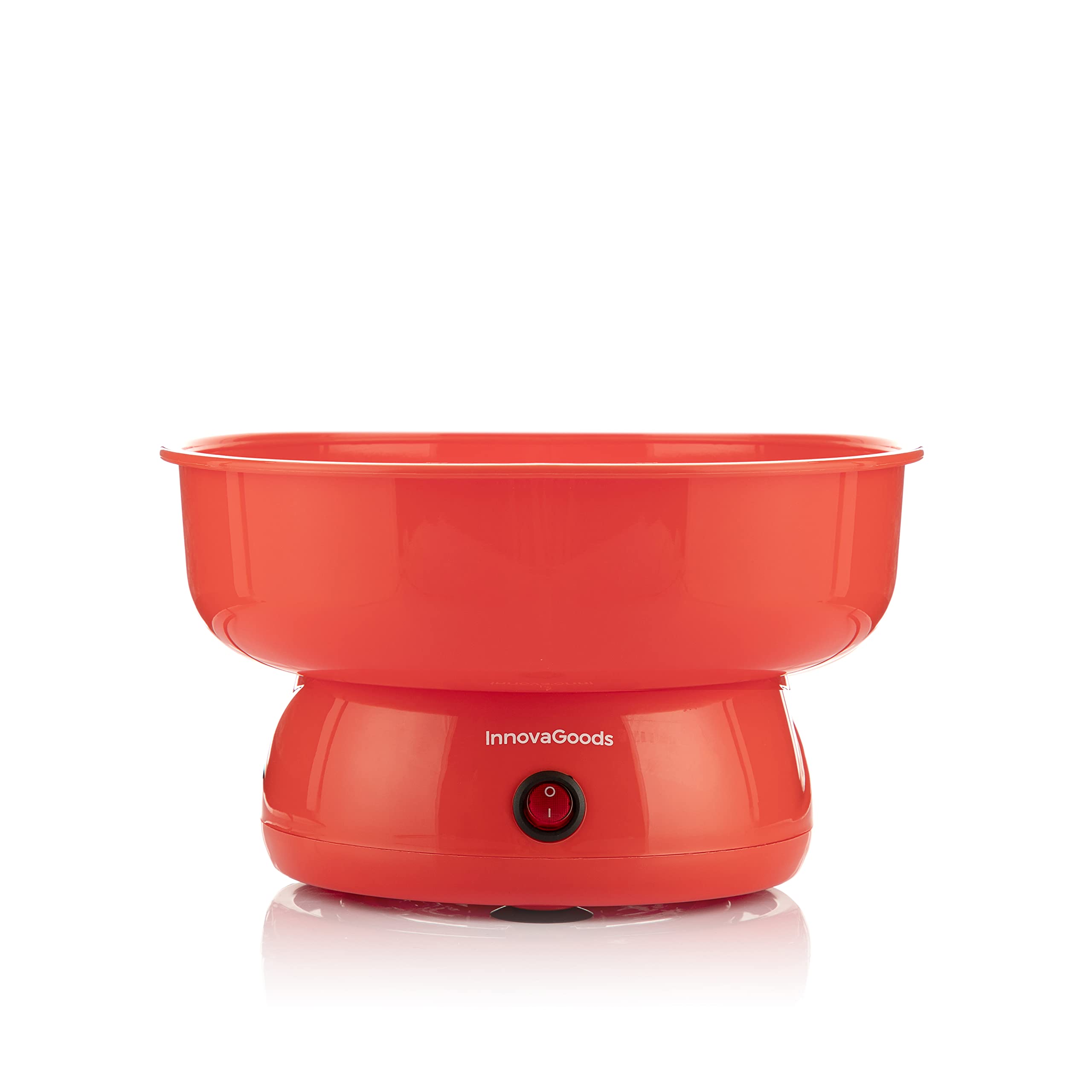 InnovaGoods - Machine à Barbe à Papa Cantty, Créez des Saveurs Uniques, Design Moderne et Compact, Facile à Nettoyer, Noir, Plastique