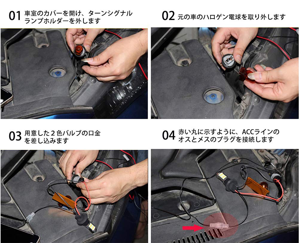 車 赤い ランプ 丸 さもがた