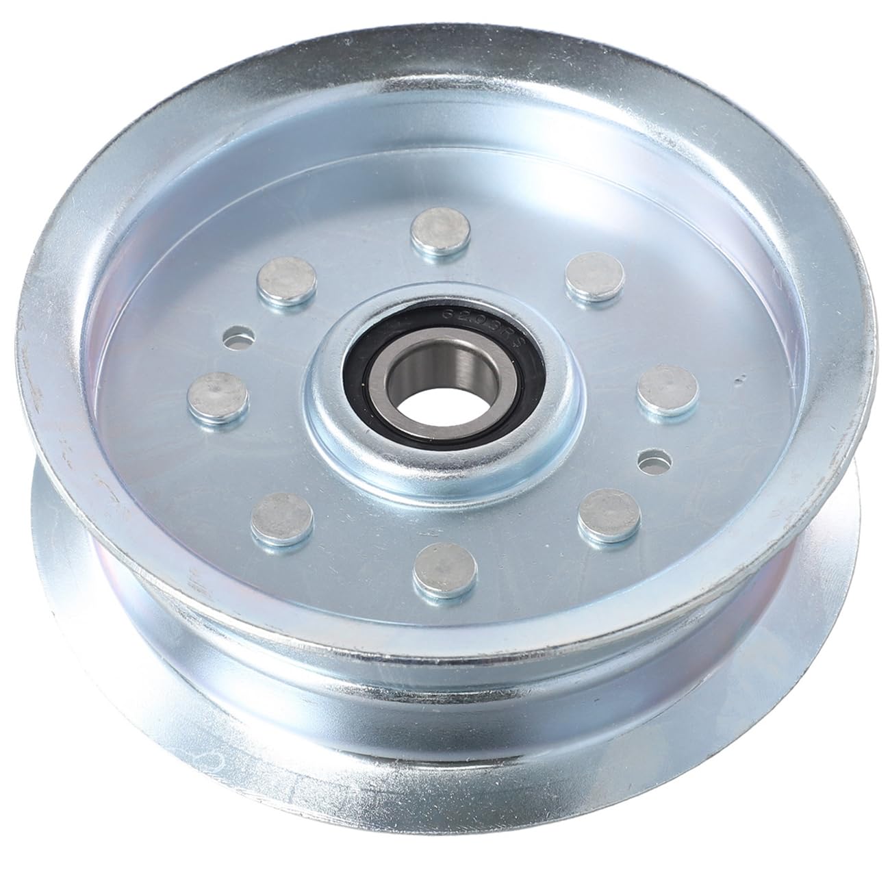 GY22082 Puleggia folle piatta compatibile per John Deere GY20629 - Compatibile con John Dee re GY20067 AUC17621 GY20110, MTD 756-05034A, compatibile con John Dee re D140 L110 L120 L130 LA1055