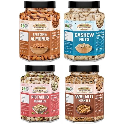 DailyHerbs Nut Mix Jar Pack 250gm