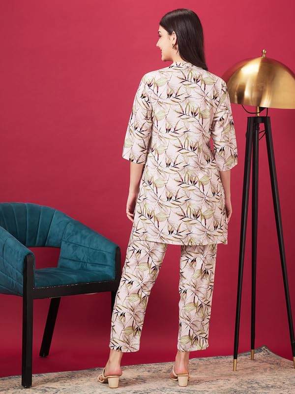 Image of AV2 Women Rayon Printed Top & Pajama Set 2427