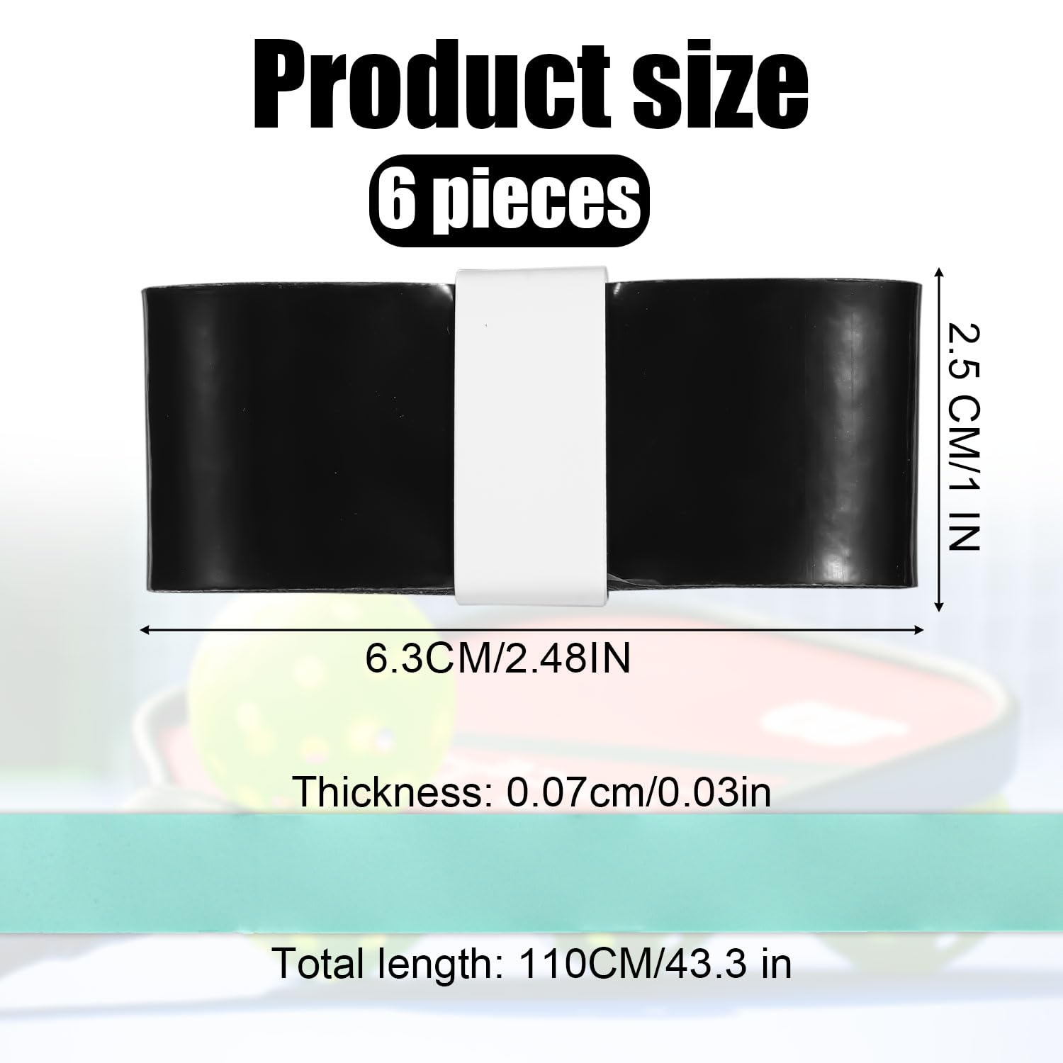 Tennis Spectrum Toalson Ultra Grip Over Grip 3 Pack (Made in Japan) 0.5mm Thick (Yellow)