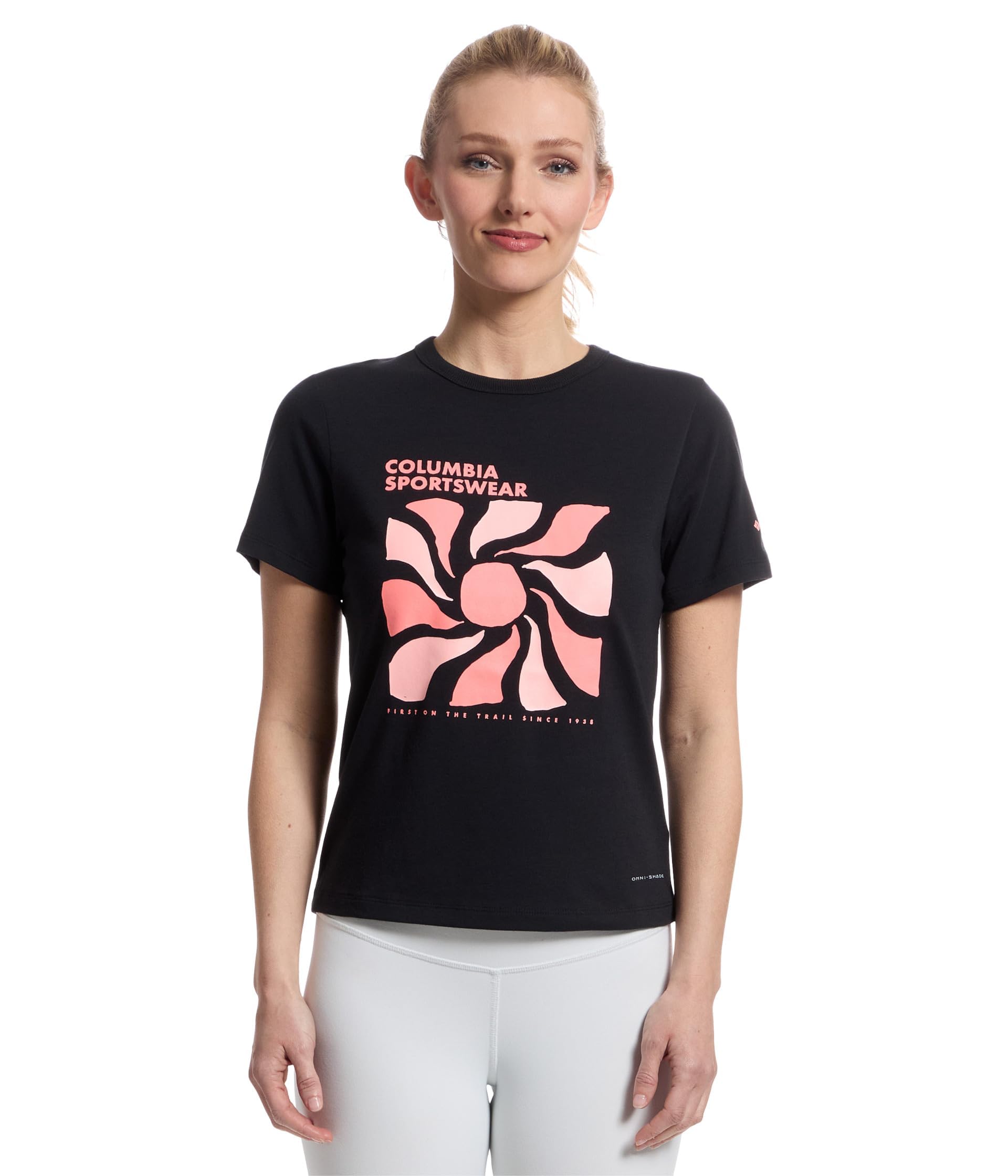 Columbia Women's Sun Trek Graphic Short Sleeve Iii