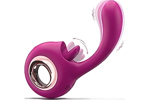 2-in-1 Waterproof Sex Toy: G-Spot Stimulation and Tongue Licking Ecstasy