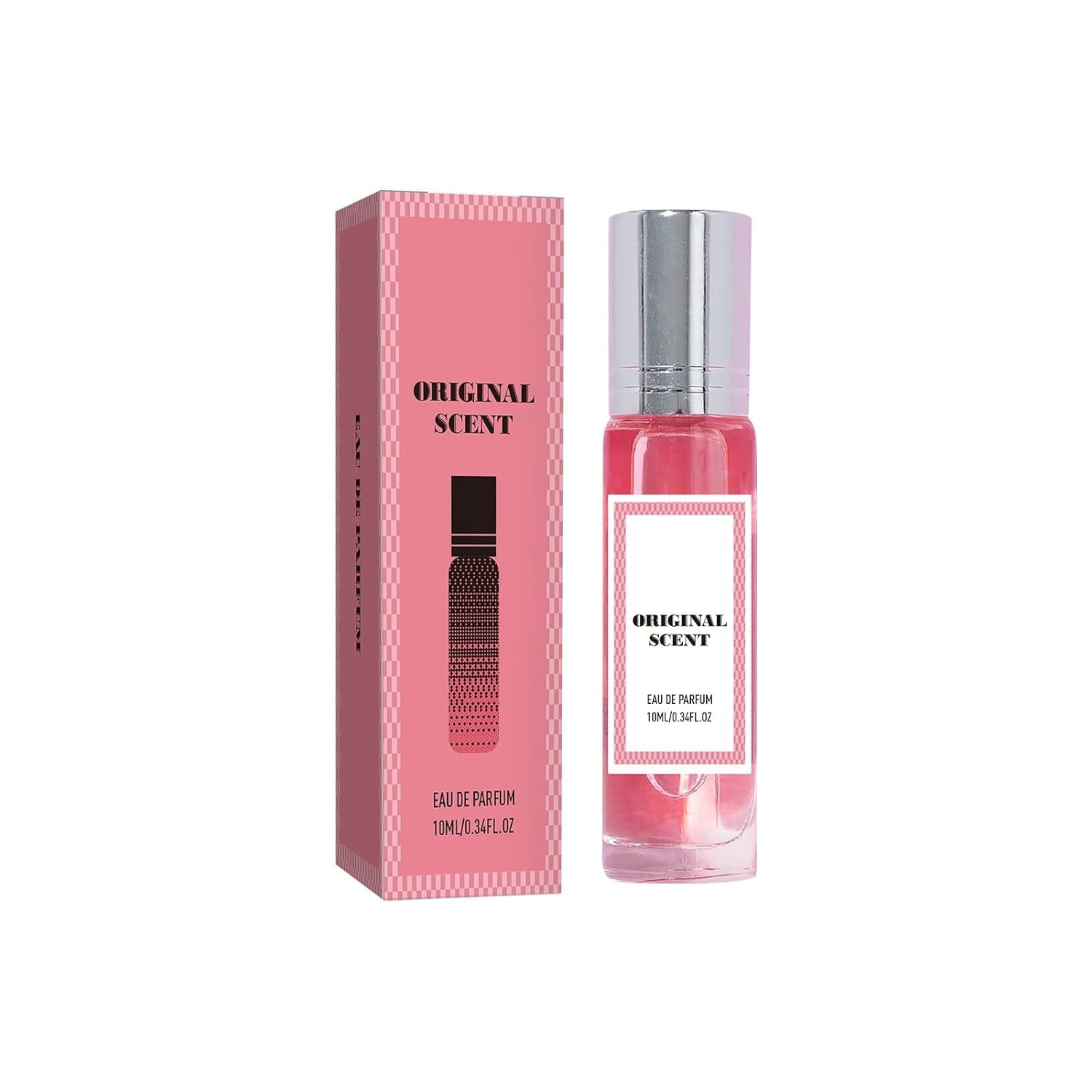 Pheromones Infused Perfume Oil, Refreshing, Long-Lasting Light Scent, Roll-On for Parties, 10ML (#2 Original Flavor)