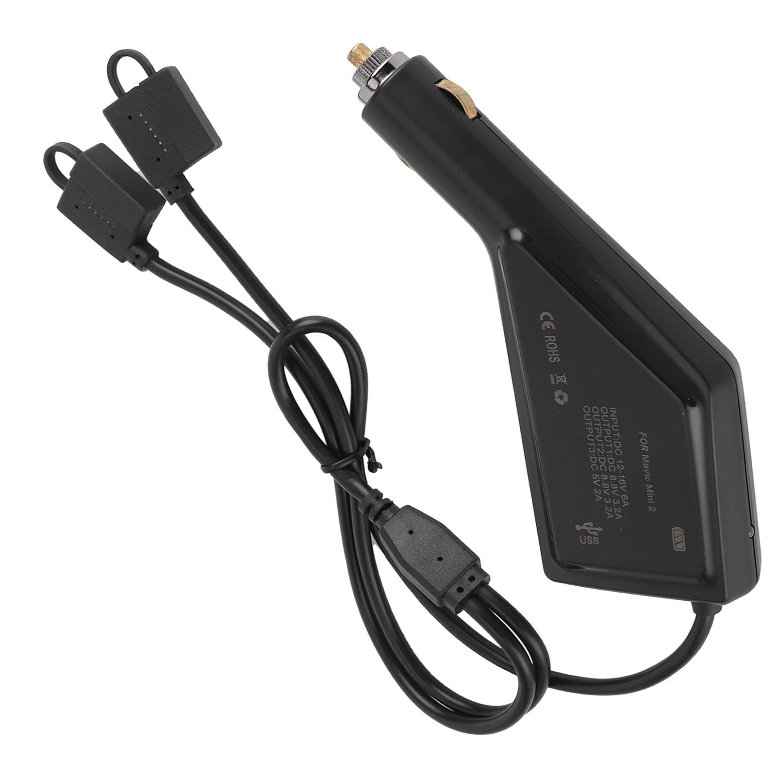 Cargador de batería para dron con interfaz USB, compacto, eficiente, dual