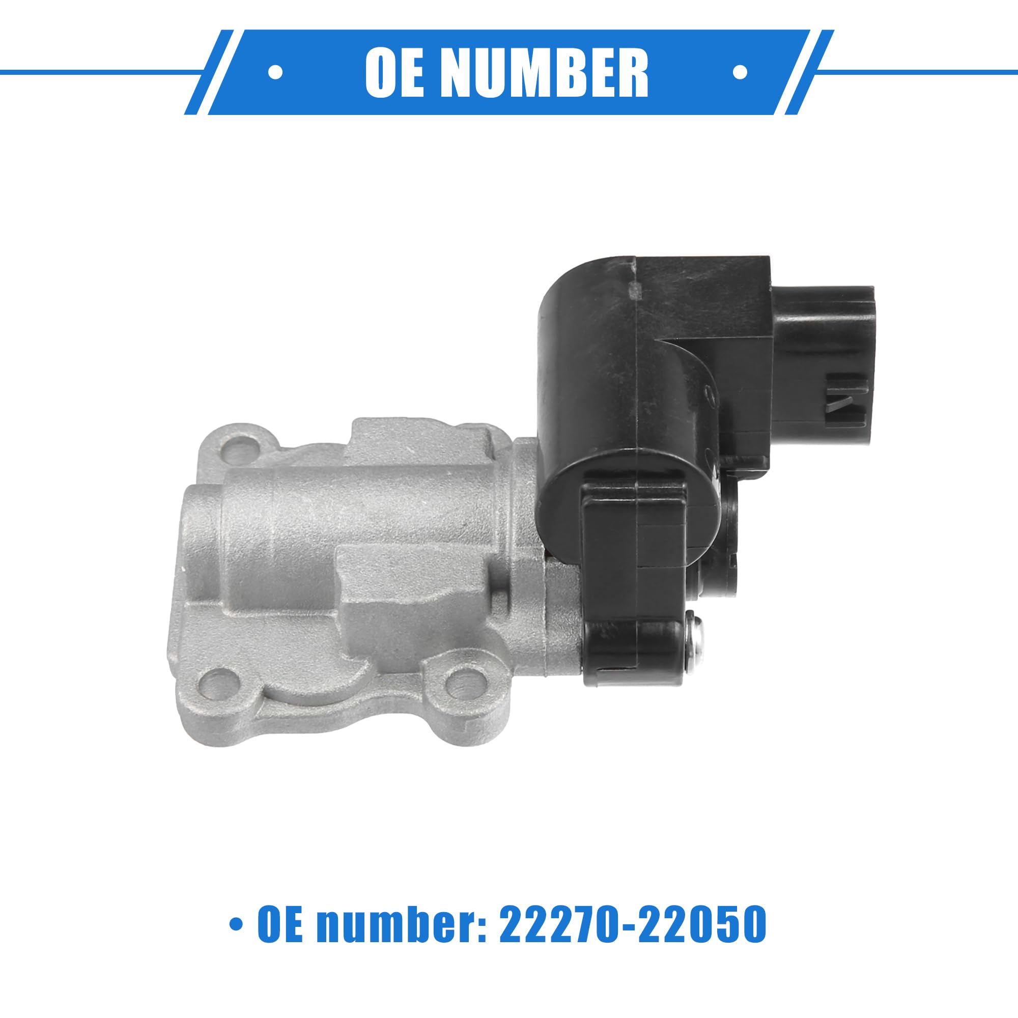 A ABSOPRO Ralenti Air Contrôle Soupape Pour Toyota Corolla 2000-2001 1PC