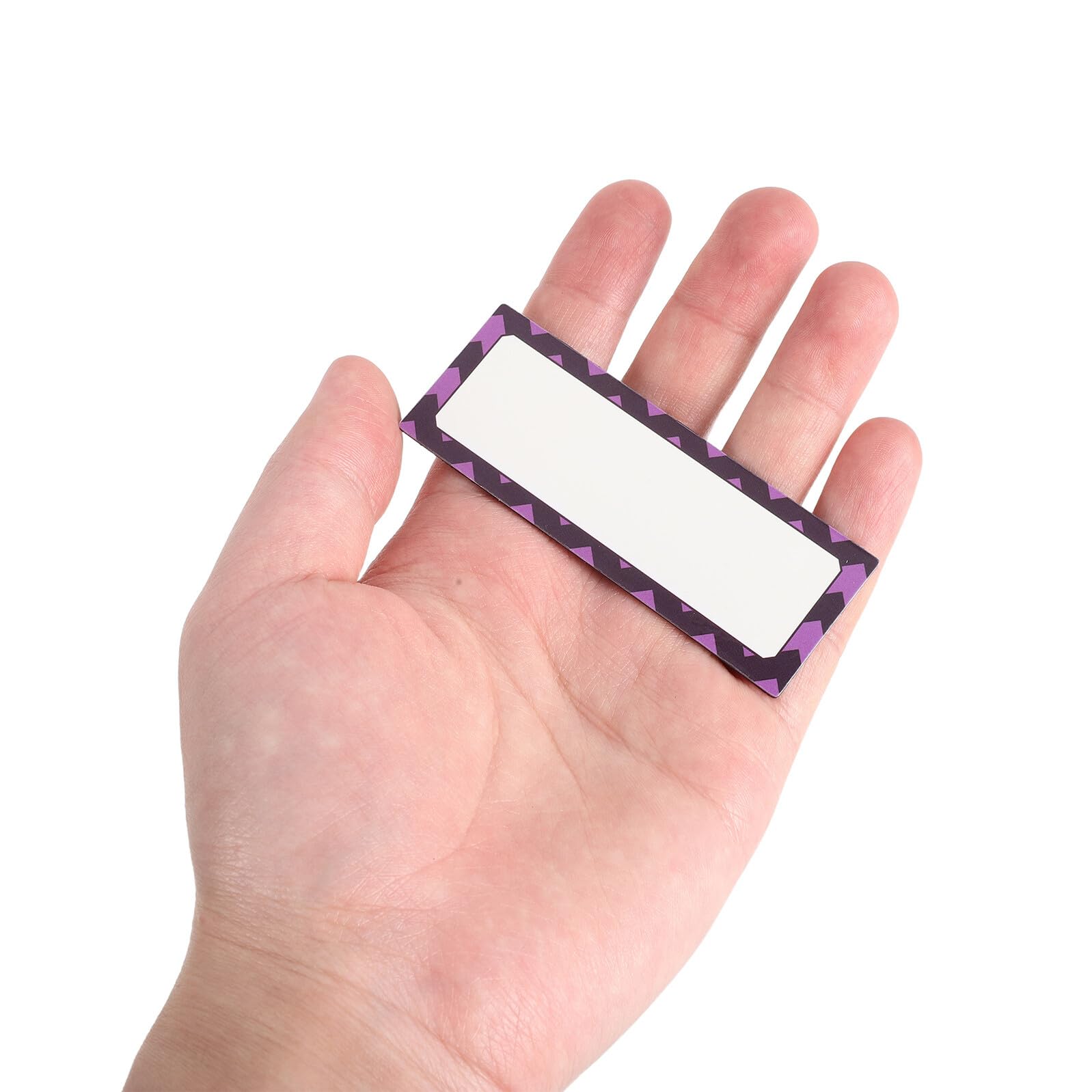 SHINEOFI 40 Pezzi Etichette Magnetiche Riutilizzabili e Cancellabili in Carta Rivestita Pvc e Magnete Morbido per Organizzazione in Ufficio e Aula, Adatte a Frigoriferi e Armadietti