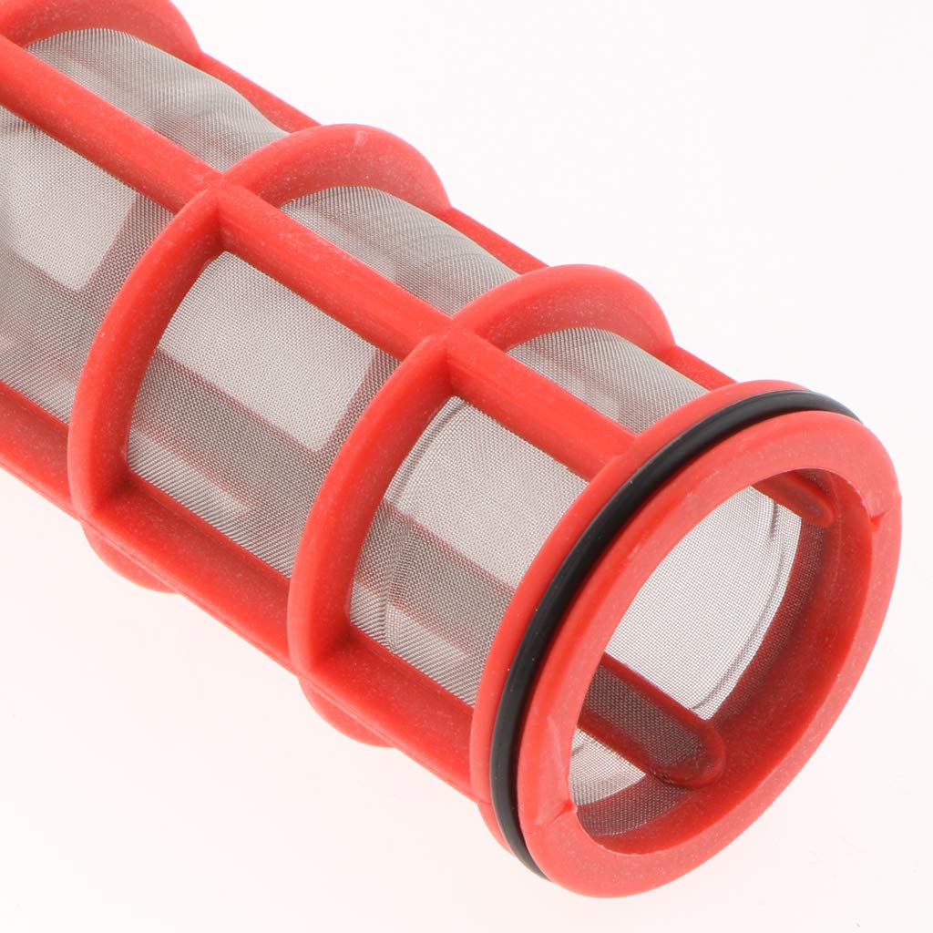 misppro 2 filtri per irrigazione da 2,5 cm, per sistema di irrigazione a goccia, filtro a Y con filtrazione a rete 120, materiale plastico, facile installazione e manutenzione