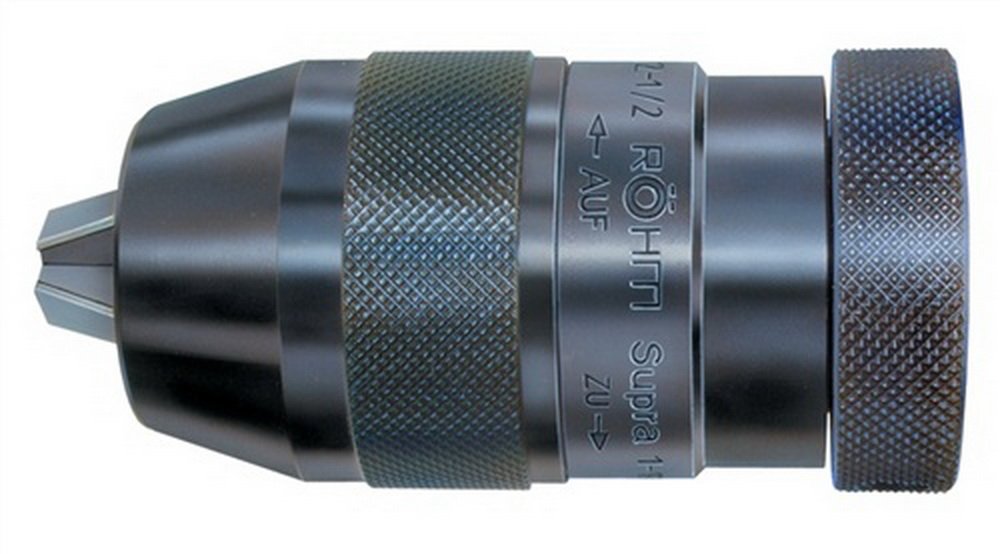 RÖHM - Portabrocas autoapretando Supra S - Diámetro: 0,5-10 mm - 1/2" - 20 mm - 871039-0,5-10 mm