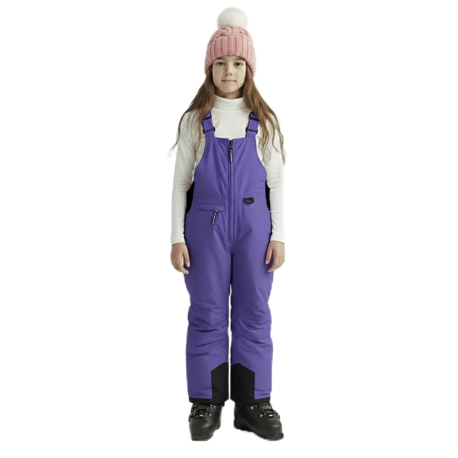 Arctic Quest Unisex Boys and Girls Ski & Snow Bib Overall, Vibrant Lavender, 5/6 - Review, Price and Buying Guide
