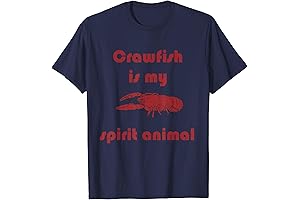Crawfish is My Spirit Animal: A Humorous Louisiana Cajun Food T-Shirt