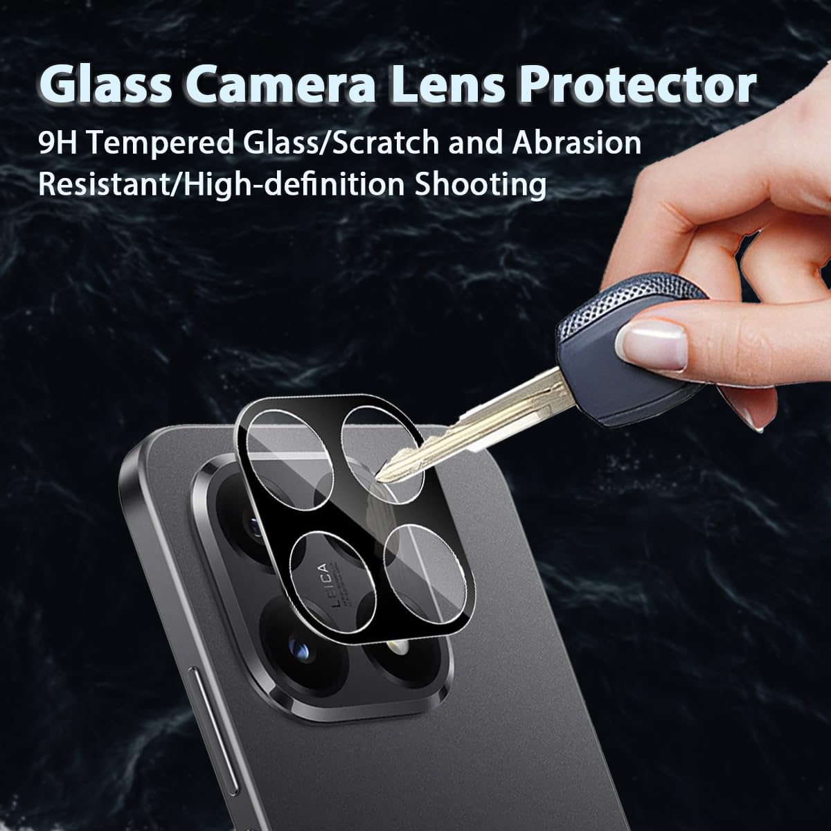 Protector De Cámara Para Xiaomi 15T / 15T Pro - Vidrio Templado 9H, Antiarañazos, Pack De 3 Unidades