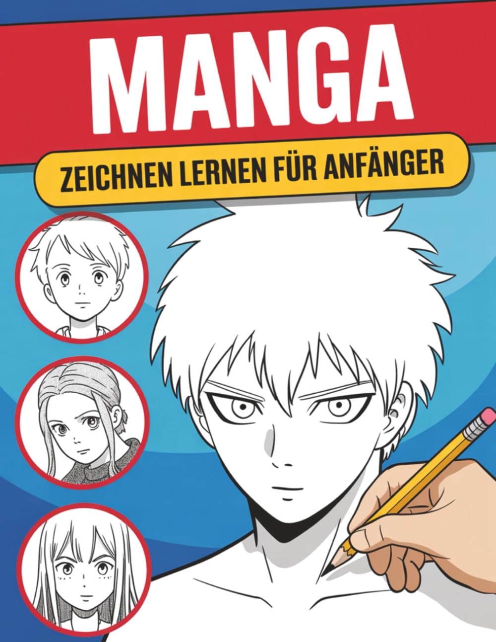 Manga Zeichnen Lernen Für Anfänger: Schritt-für-Schritt-Anleitung zum Erstellen authentischer Manga-Figuren, Gesichter und Szenen – Ideal für Kinder, Jugendliche und Erwachsene