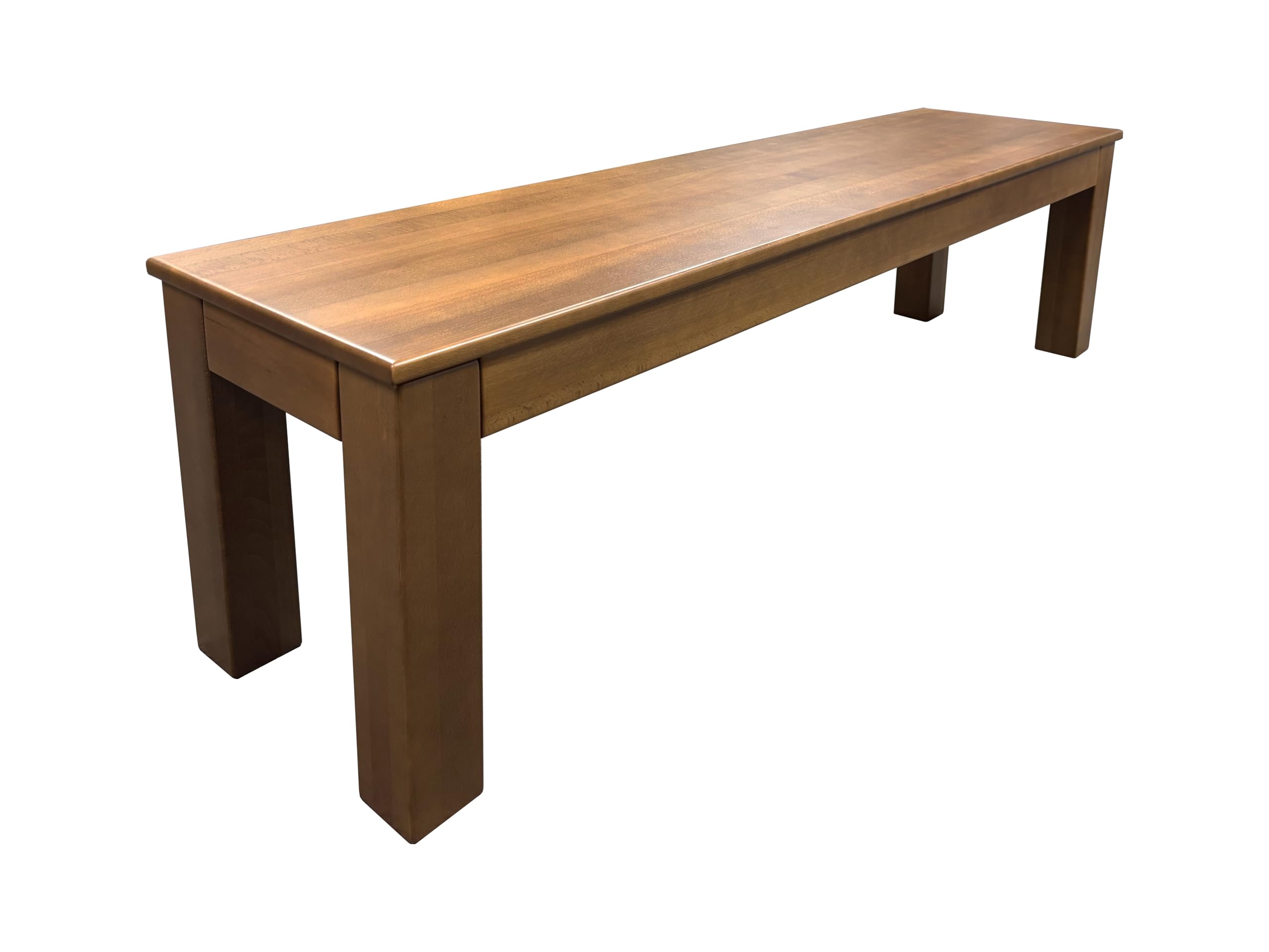 KROKWOOD Banc Bonn Bois de Massif, Couleur chêne foncé (Hêtre, 140 x 35 x 45 cm)