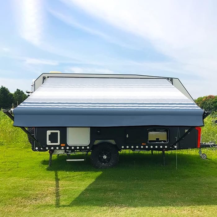 Buy Suncode RV Awning Fabric Replacement Waterpoof Sun Shade Screen