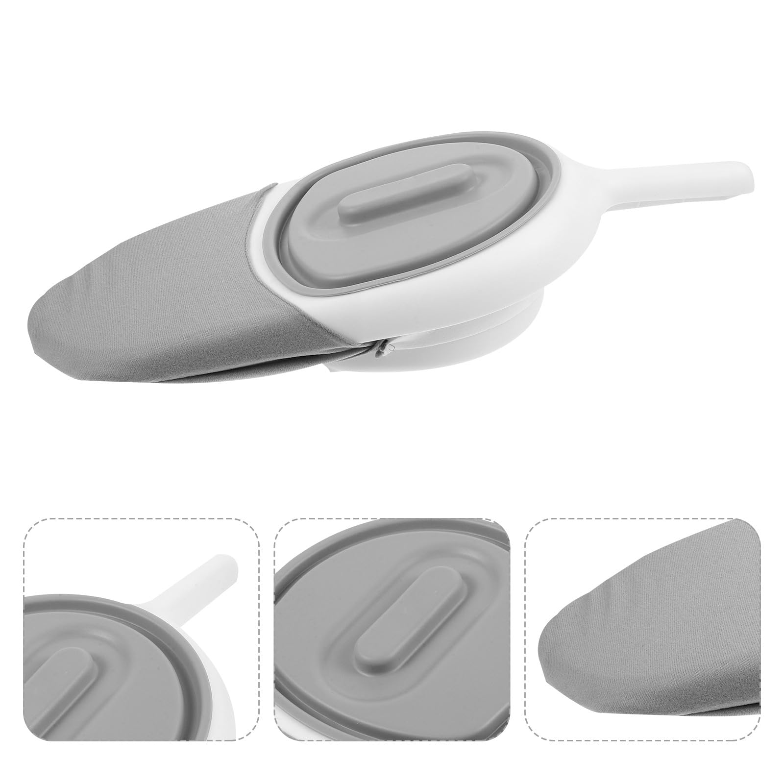 Padella da Letto per Anziani e Donne Vaso da Notte Portatile in Plastica Resistente Maniglia Antiscivolo e Coperchio Accessorio Ospedaliero per Uso Domestico e Viaggi Design
